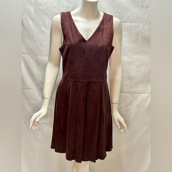 AS By DF Dresses & Skirts - AS By DF Brown Suede Dress Size M